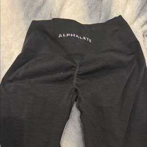 Alphalete Black High-Rise Leggings